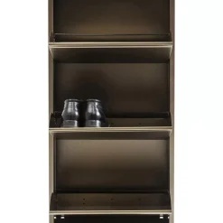 Kleinmöbel & Sonstiges-KARE Design Schuhkipper Caruso 3-Er Bronze (Mo)