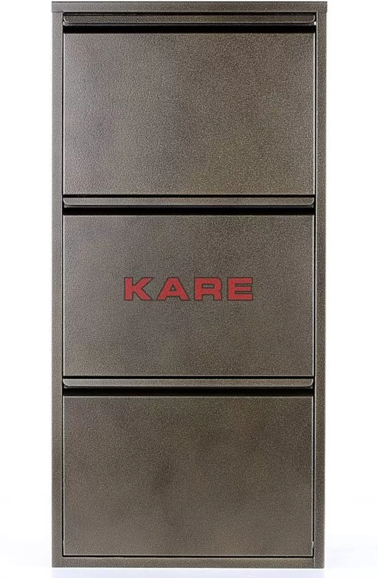Kleinmöbel & Sonstiges-KARE Design Schuhkipper Caruso 3-Er Bronze