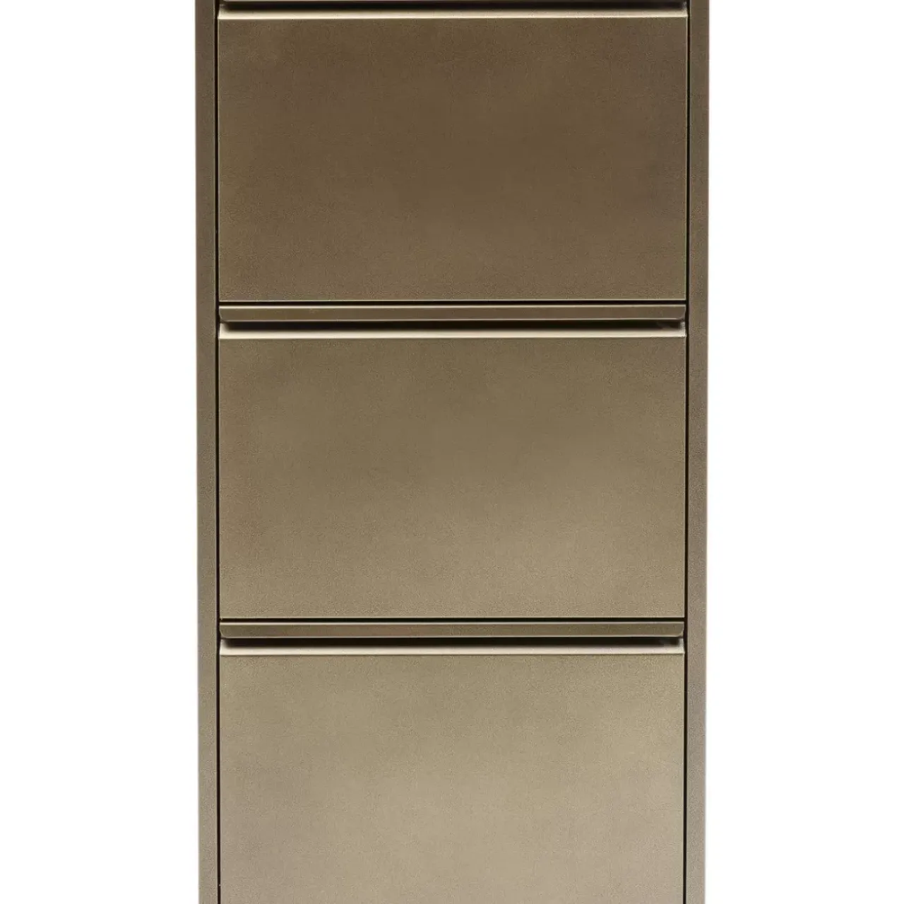 Kleinmöbel & Sonstiges-KARE Design Schuhkipper Caruso 3-Er Bronze
