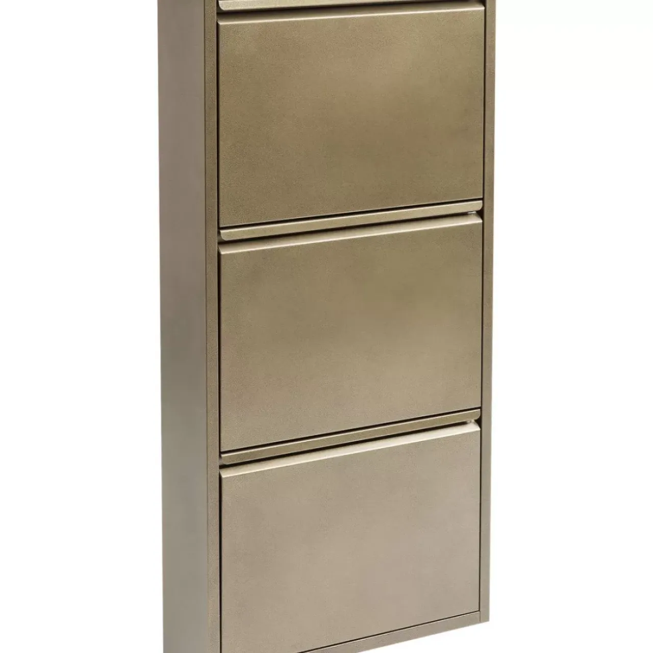 Kleinmöbel & Sonstiges-KARE Design Schuhkipper Caruso 3-Er Bronze