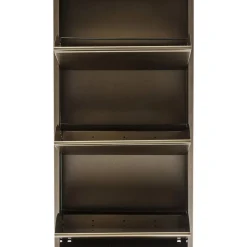 Kleinmöbel & Sonstiges-KARE Design Schuhkipper Caruso 3-Er Bronze