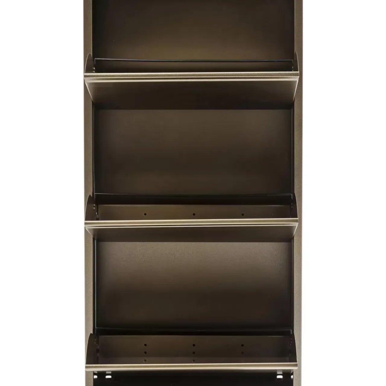 Kleinmöbel & Sonstiges-KARE Design Schuhkipper Caruso 3-Er Bronze