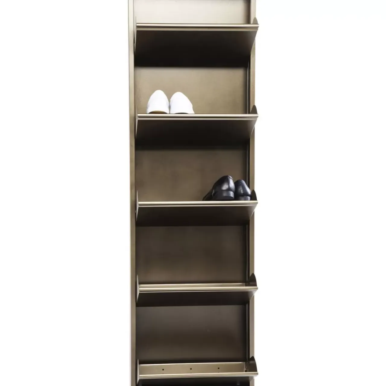 Kleinmöbel & Sonstiges-KARE Design Schuhkipper Caruso 5-Er Bronze (Mo)