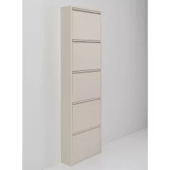 Kleinmöbel & Sonstiges-KARE Design Schuhkipper Caruso 5-Er Creme