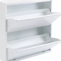 Kleinmöbel & Sonstiges-KARE Design Schuhkipper Caruso 2-Er Doppel Weis