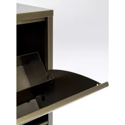 Kleinmöbel & Sonstiges-KARE Design Schuhkipper Caruso 2-Er Doppel Bronze