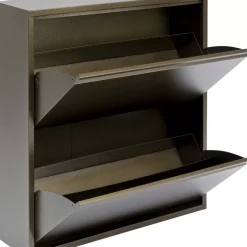 Kleinmöbel & Sonstiges-KARE Design Schuhkipper Caruso 2-Er Doppel Bronze