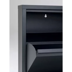 Kleinmöbel & Sonstiges-KARE Design Schuhkipper Caruso 2-Er Doppel Anthrazit