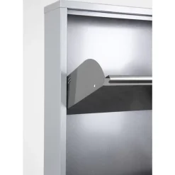 Kleinmöbel & Sonstiges-KARE Design Schuhkipper Caruso 5-Er Silber/Geflext