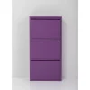 Kleinmöbel & Sonstiges-KARE Design Schuhkipper Caruso 3-Er Violet