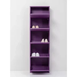Kleinmöbel & Sonstiges-KARE Design Schuhkipper Caruso 5-Er Violet