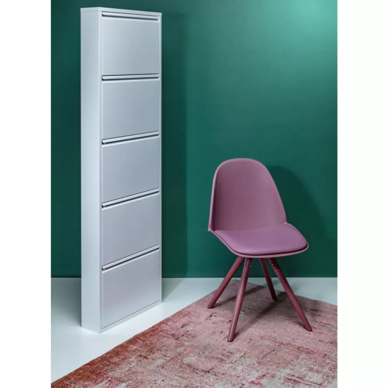 Kleinmöbel & Sonstiges-KARE Design Schuhkipper Caruso 5-Er Weis (Mo)