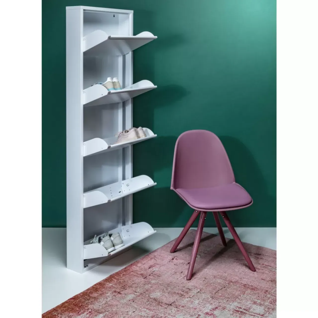Kleinmöbel & Sonstiges-KARE Design Schuhkipper Caruso 5-Er Weis (Mo)