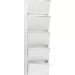 Kleinmöbel & Sonstiges-KARE Design Schuhkipper Caruso 5-Er Weiss