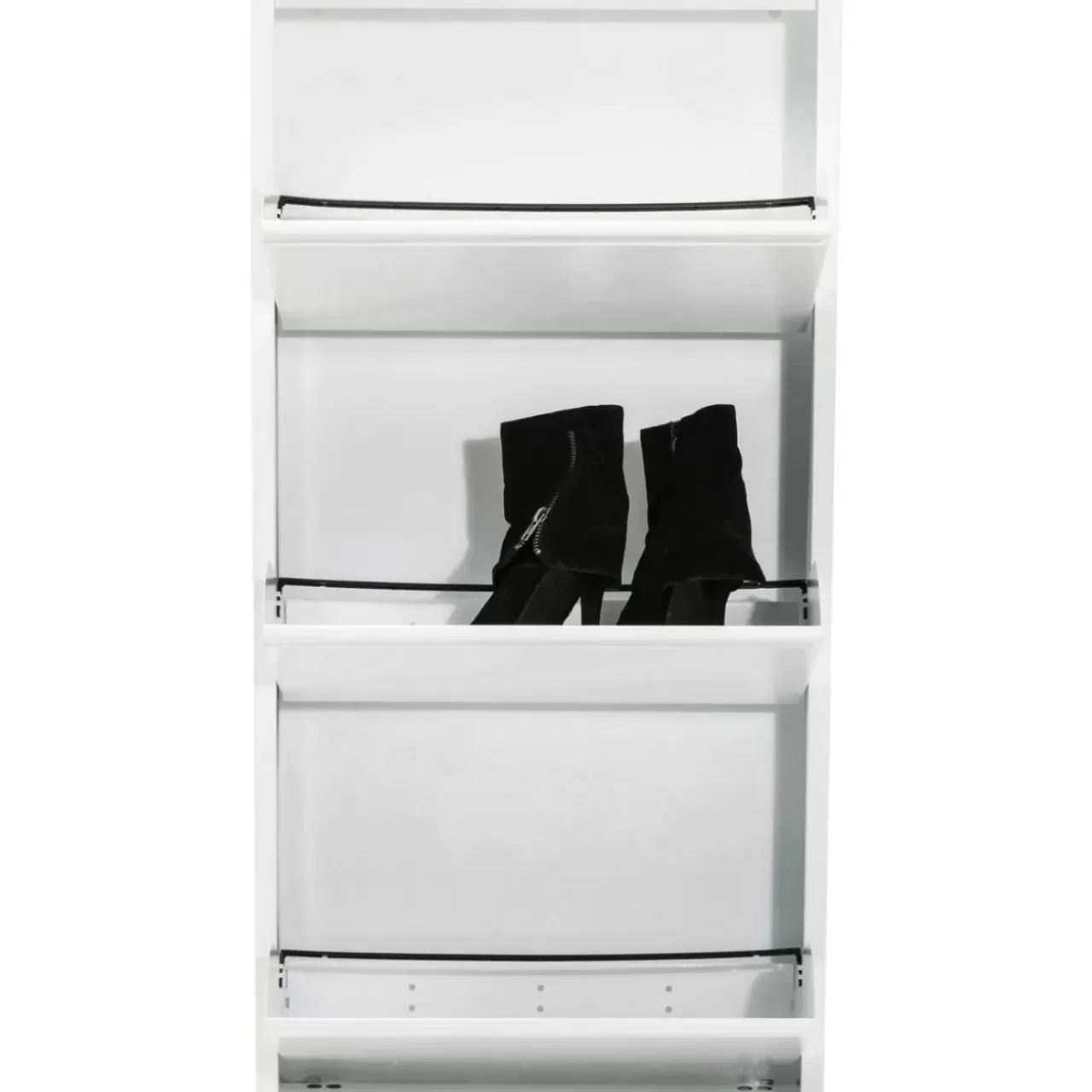 Kleinmöbel & Sonstiges-KARE Design Schuhkipper Caruso 3-Er Weiss (Mo)