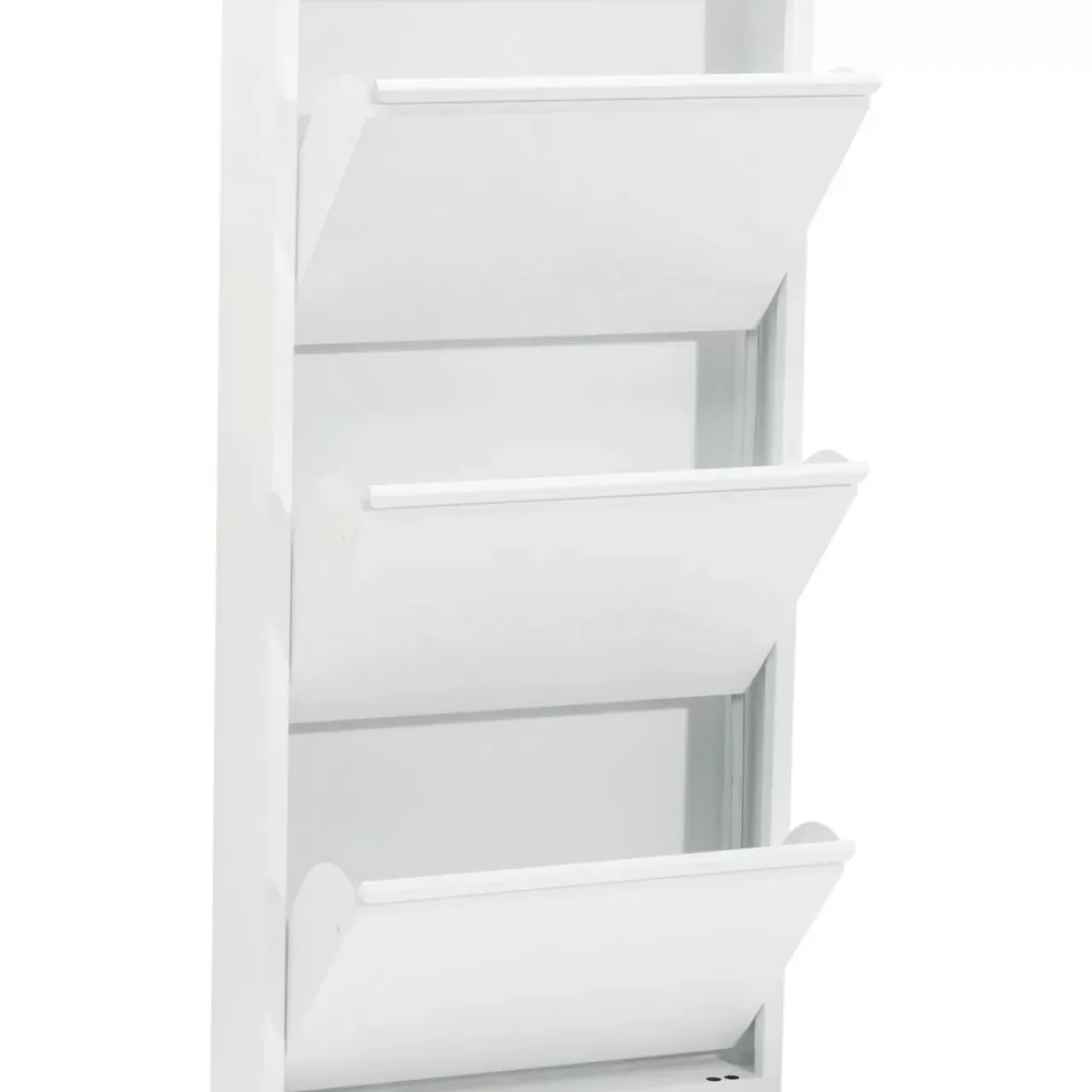 Kleinmöbel & Sonstiges-KARE Design Schuhkipper Caruso 3-Er Weiss (Mo)