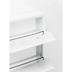 Kleinmöbel & Sonstiges-KARE Design Schuhkipper Caruso 3-Er Weiss