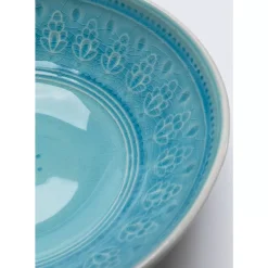 Geschirr & Tischaccessoires-KARE Design Schussel Sicilia Blau O18