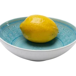 Geschirr & Tischaccessoires-KARE Design Schussel Sicilia Blau O18