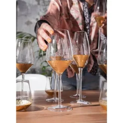 Geschirr & Tischaccessoires-KARE Design Sektglas Gobi