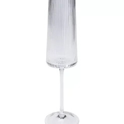 Geschirr & Tischaccessoires-KARE Design Sektglas Riffle