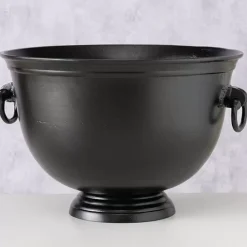 Geschirr & Tischaccessoires-KARE Design Sektkuhler Bell Schwarz