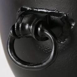 Geschirr & Tischaccessoires-KARE Design Sektkuhler Bell Schwarz