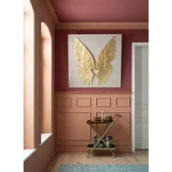 Tische-KARE Design Servierwagen Casino Gold