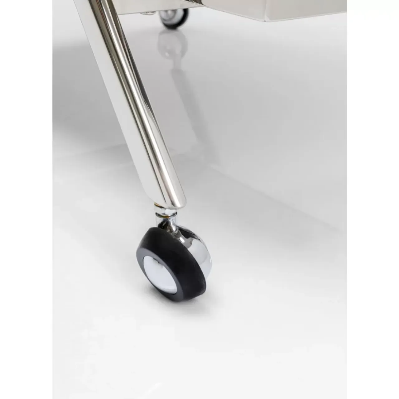 Tische-KARE Design Servierwagen Casino Silber