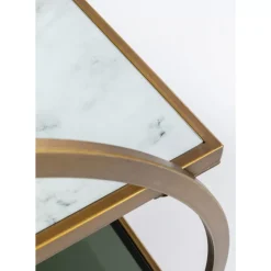 Tische-KARE Design Servierwagen Loft Brass