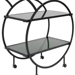 Tische-KARE Design Servierwagen Loft Schwarz