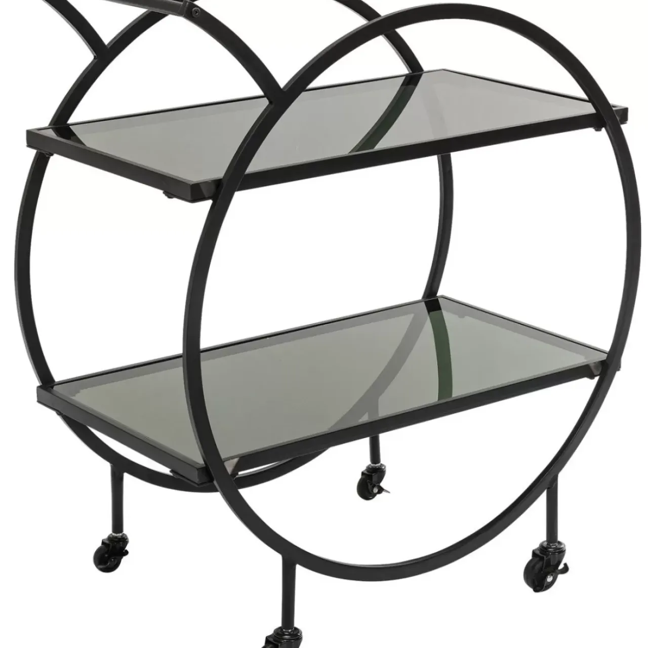 Tische-KARE Design Servierwagen Loft Schwarz