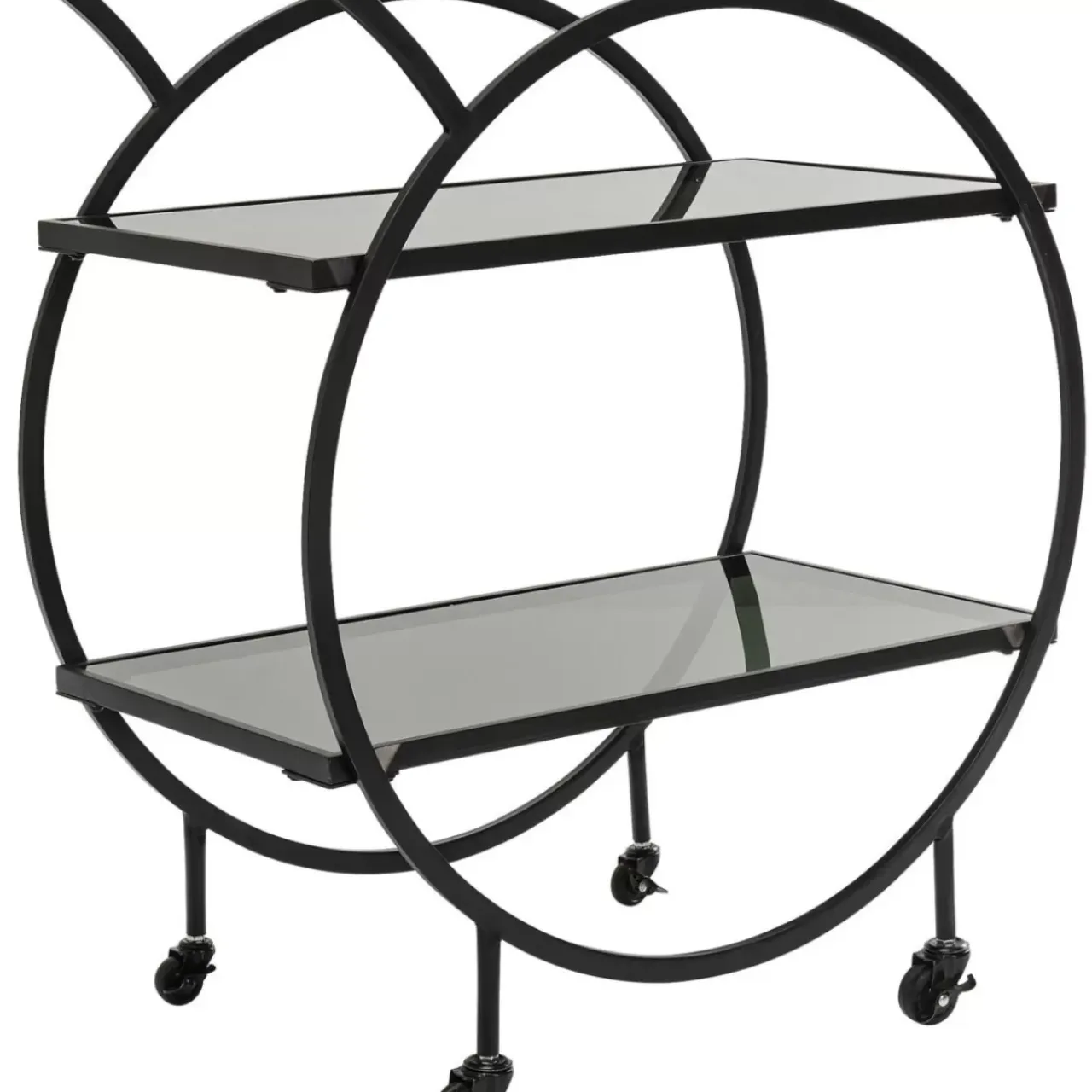 Tische-KARE Design Servierwagen Loft Schwarz