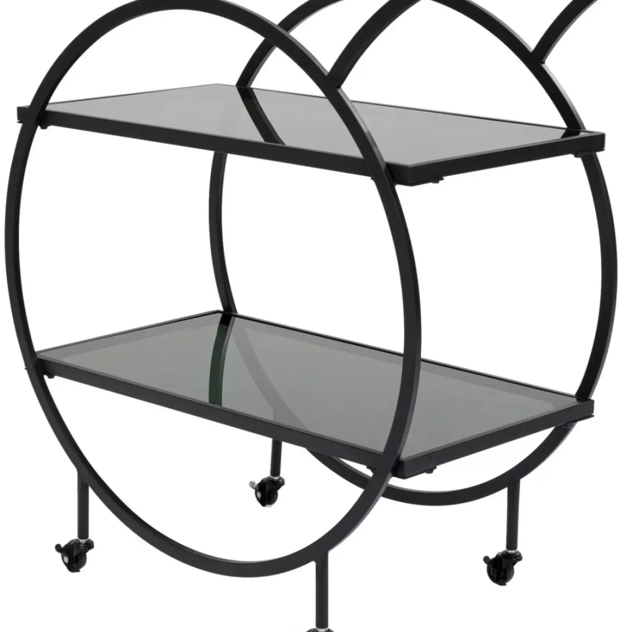 Tische-KARE Design Servierwagen Loft Schwarz