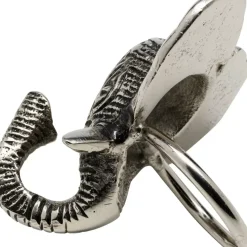 Geschirr & Tischaccessoires-KARE Design Serviettenring Happy Elephants (4/Set)