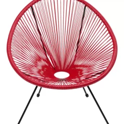 Outdoormöbel-KARE Design Sessel Acapulco Cherry