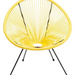 Outdoormöbel-KARE Design Sessel Acapulco Gelb