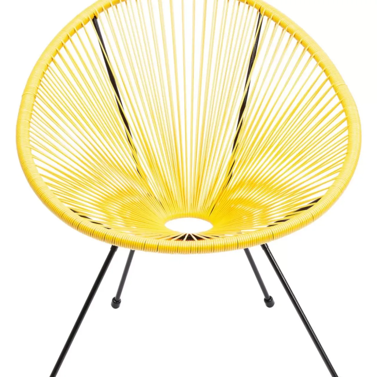Outdoormöbel-KARE Design Sessel Acapulco Gelb