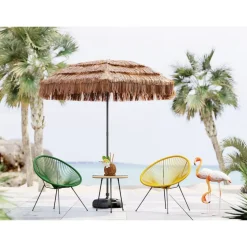 Outdoormöbel-KARE Design Sessel Acapulco Gelb