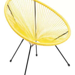 Outdoormöbel-KARE Design Sessel Acapulco Gelb