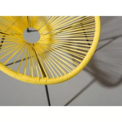 Outdoormöbel-KARE Design Sessel Acapulco Gelb