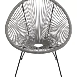 Outdoormöbel-KARE Design Sessel Acapulco Grau