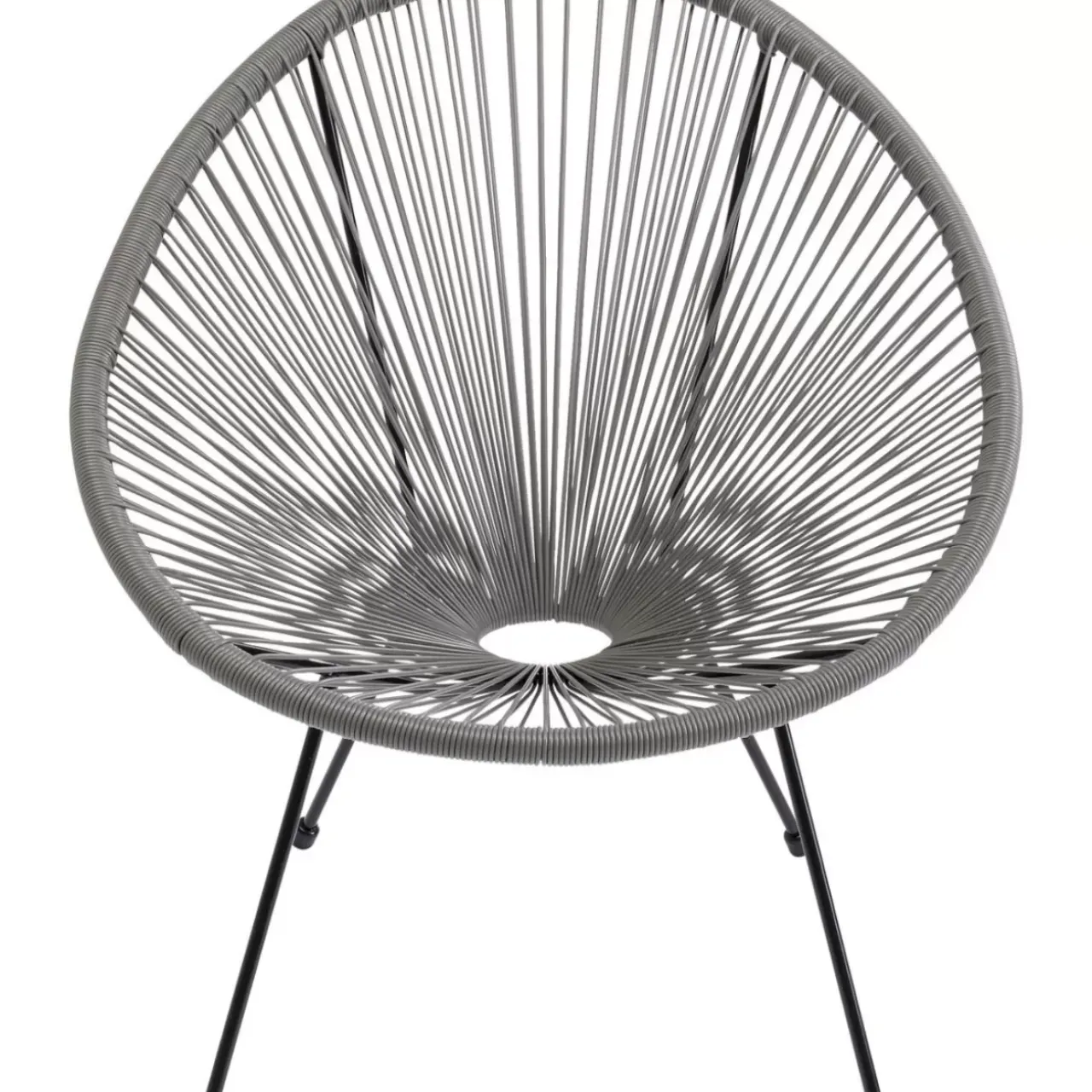 Outdoormöbel-KARE Design Sessel Acapulco Grau