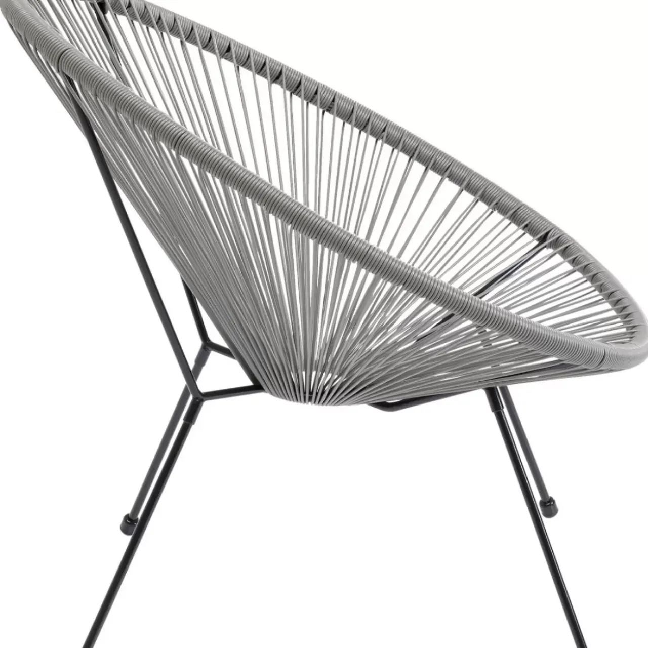 Outdoormöbel-KARE Design Sessel Acapulco Grau