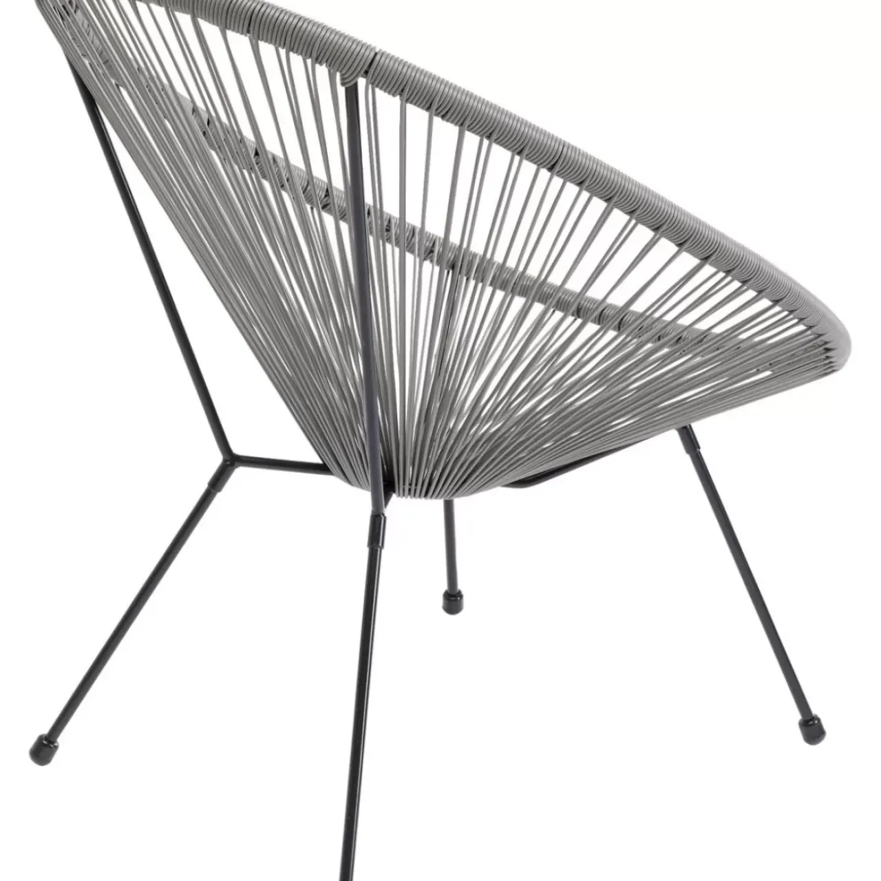 Outdoormöbel-KARE Design Sessel Acapulco Grau