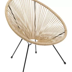 Outdoormöbel-KARE Design Sessel Acapulco Natur