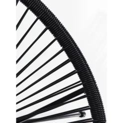 Outdoormöbel-KARE Design Sessel Acapulco Schwarz