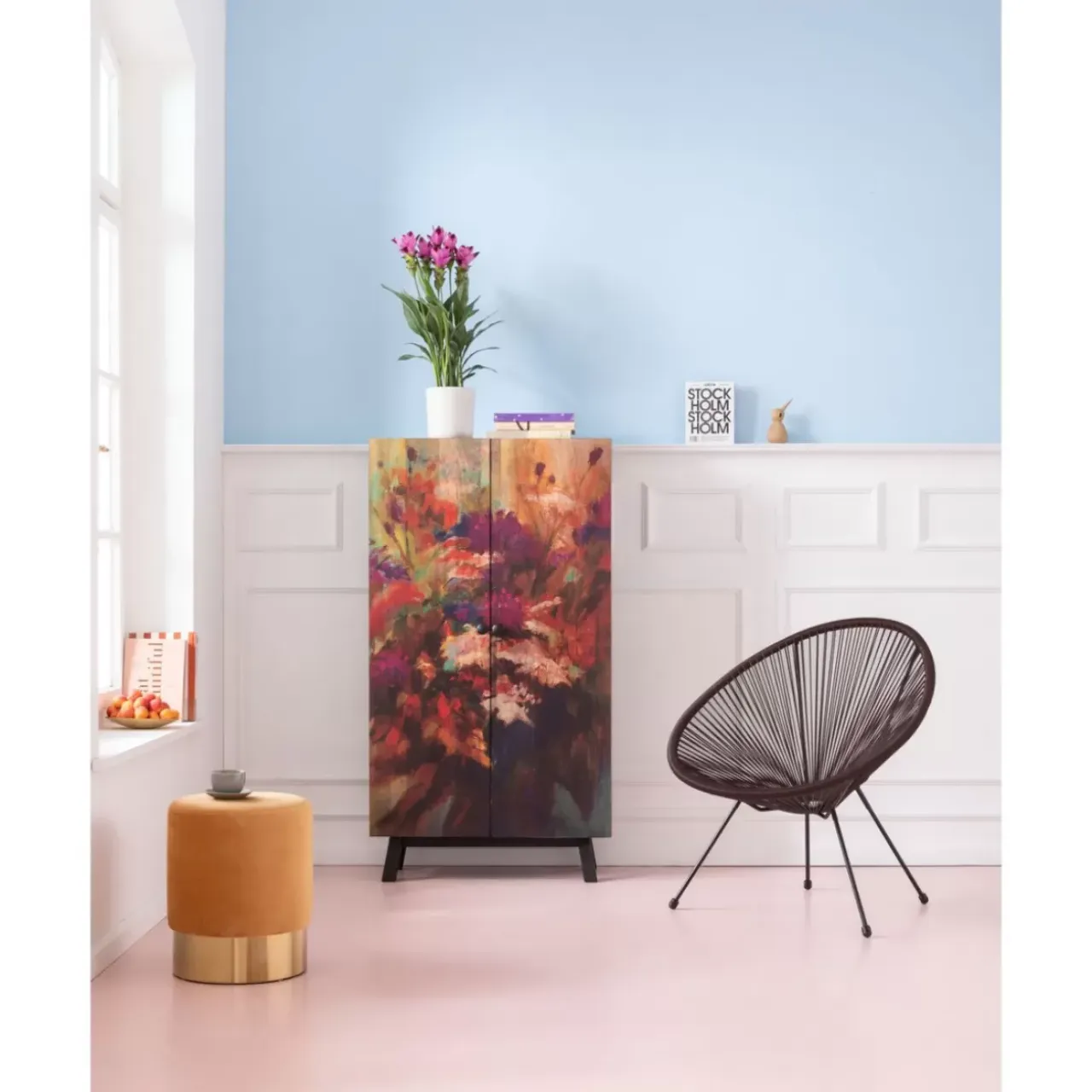 Outdoormöbel-KARE Design Sessel Acapulco Schwarz