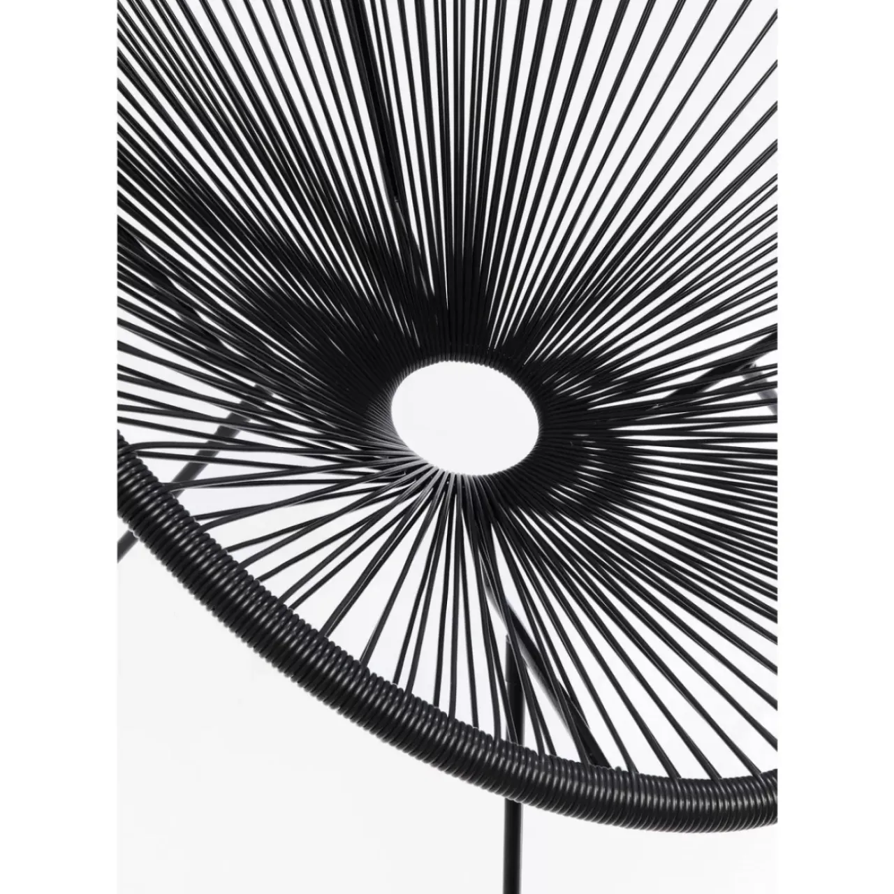 Outdoormöbel-KARE Design Sessel Acapulco Schwarz