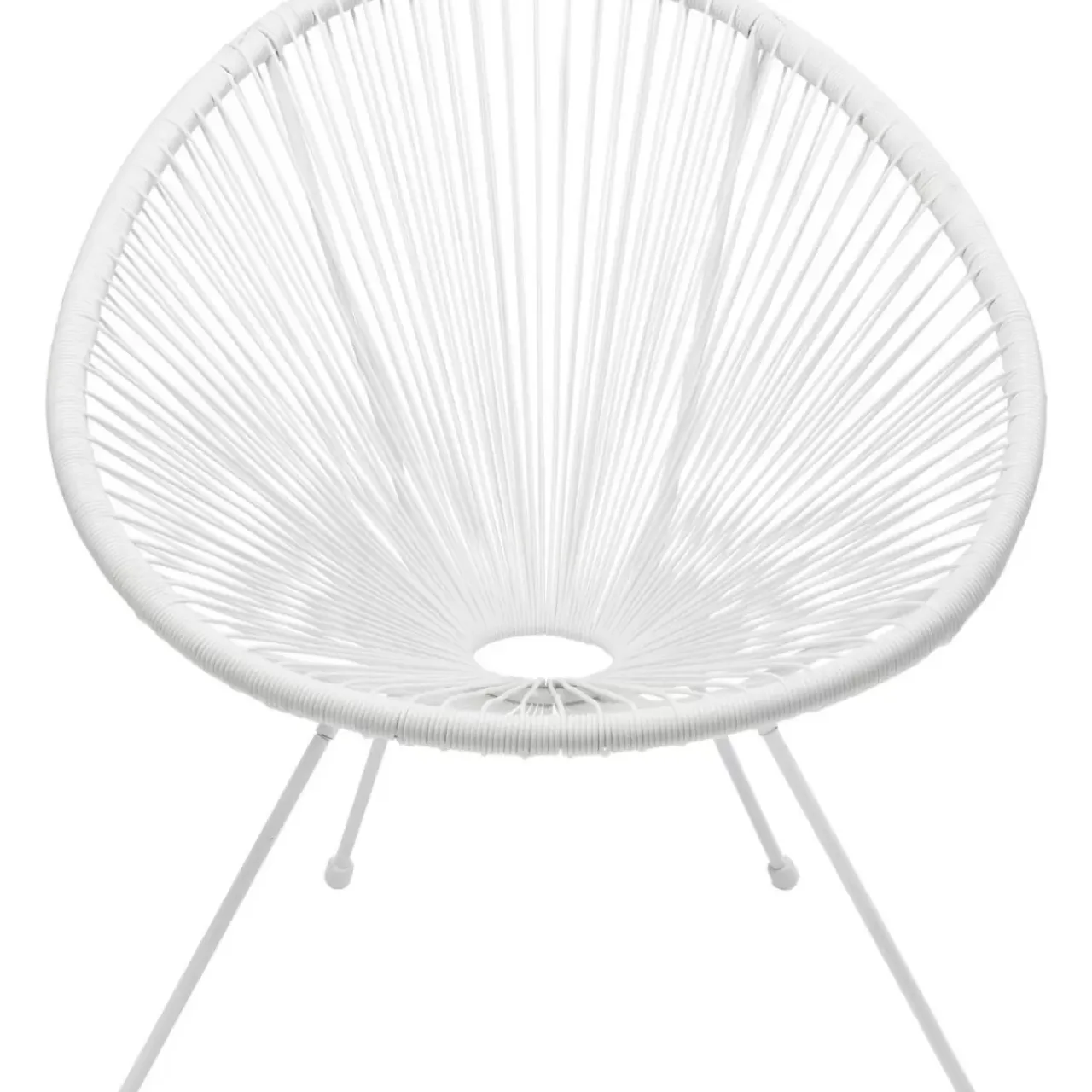 Outdoormöbel-KARE Design Sessel Acapulco Weiss